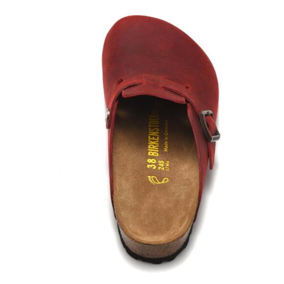 Birkenstock Boston Suede Leather Soft Footbed Clog - Picture 5 of 5